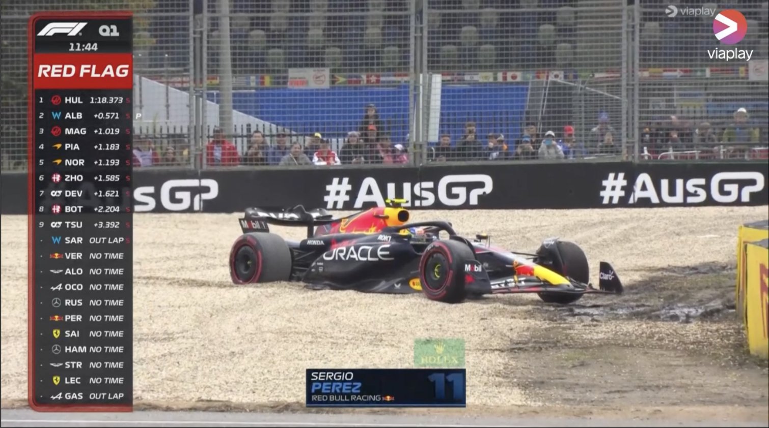 Red Bull na czele, Red Bull na końcu. Pole position Verstappena, fatalne kwalifikacje Pereza [WIDEO]