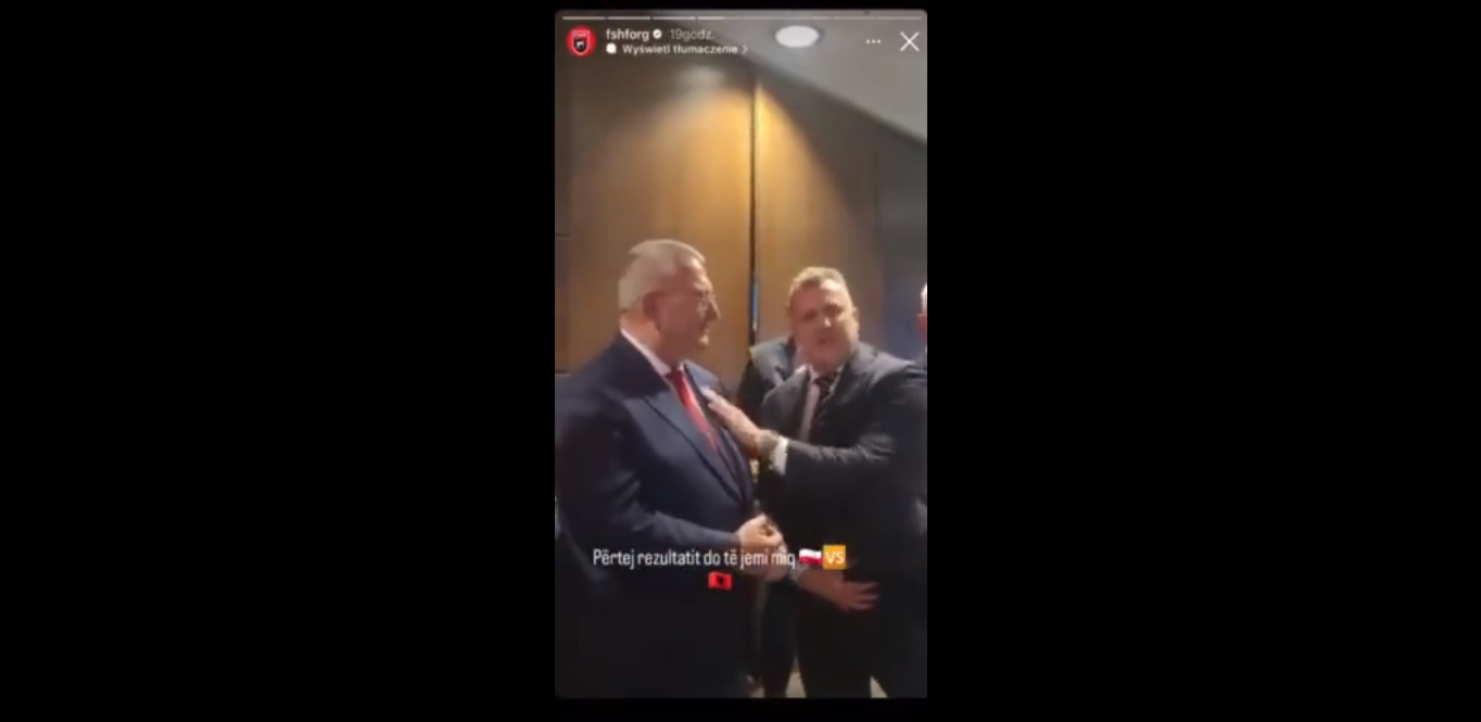 Tak Kulesza przemawia za kulisami. Kuriozalna rozmowa z działaczem z Albanii. "Prawdziwa miłość" [WIDEO]