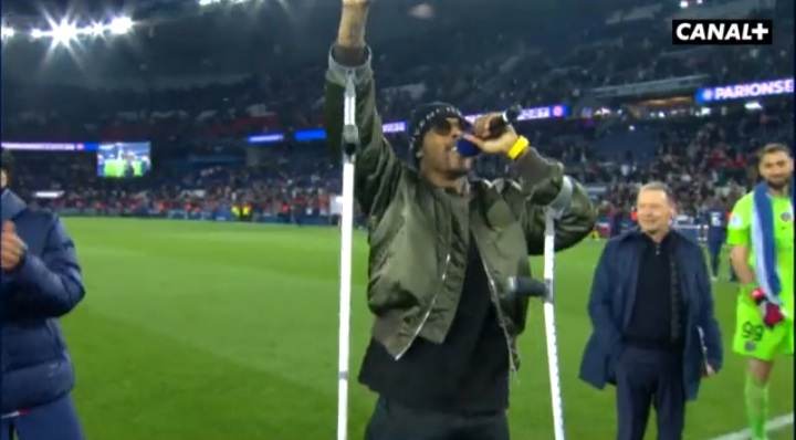 Prowokacja zawodnika PSG. Tak zachował się po wygranym meczu z Lens [WIDEO]