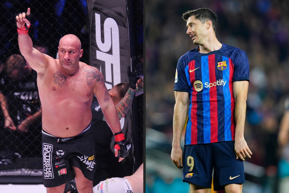 Marcin Najman doradza Robertowi Lewandowskiemu. "Może powinien trochę po boisku pobiegać?"