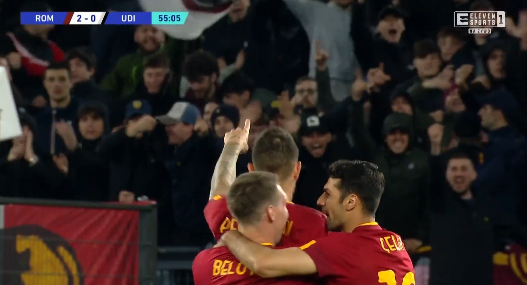 Mourinho mocno namieszał w składzie, AS Roma wygrała z Udinese. Festiwal pomyłek przy rzutach karnych [WIDEO]