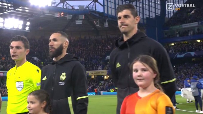 Ćwierćfinał Ligi Mistrzów bez hymnu rozgrywek. Nietypowe sceny w meczu Chelsea z Realem Madryt [WIDEO]
