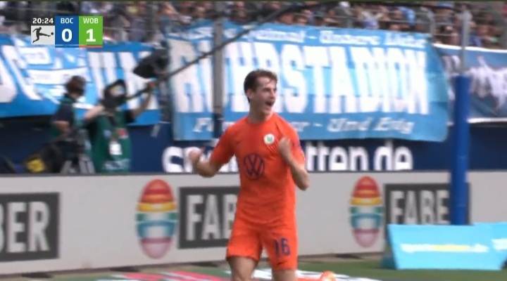 Gol Jakuba Kamińskiego w Bundeslidze! Pewne wykończenie reprezentanta Polski [WIDEO]
