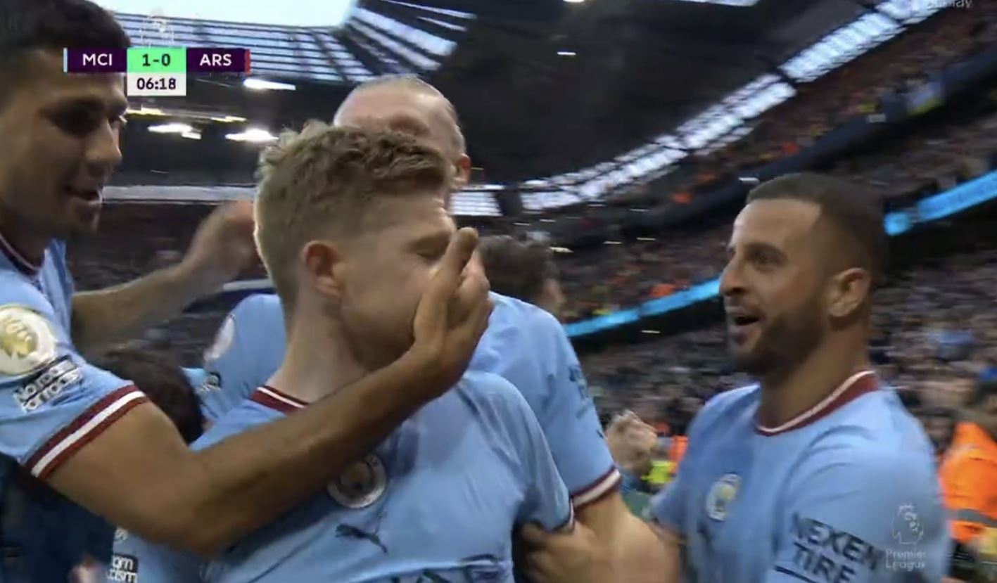 Deklasacja w meczu na szczycie Premier League! Koncert De Bruyne i Haalanda, City coraz bliżej tytułu! [WIDEO]