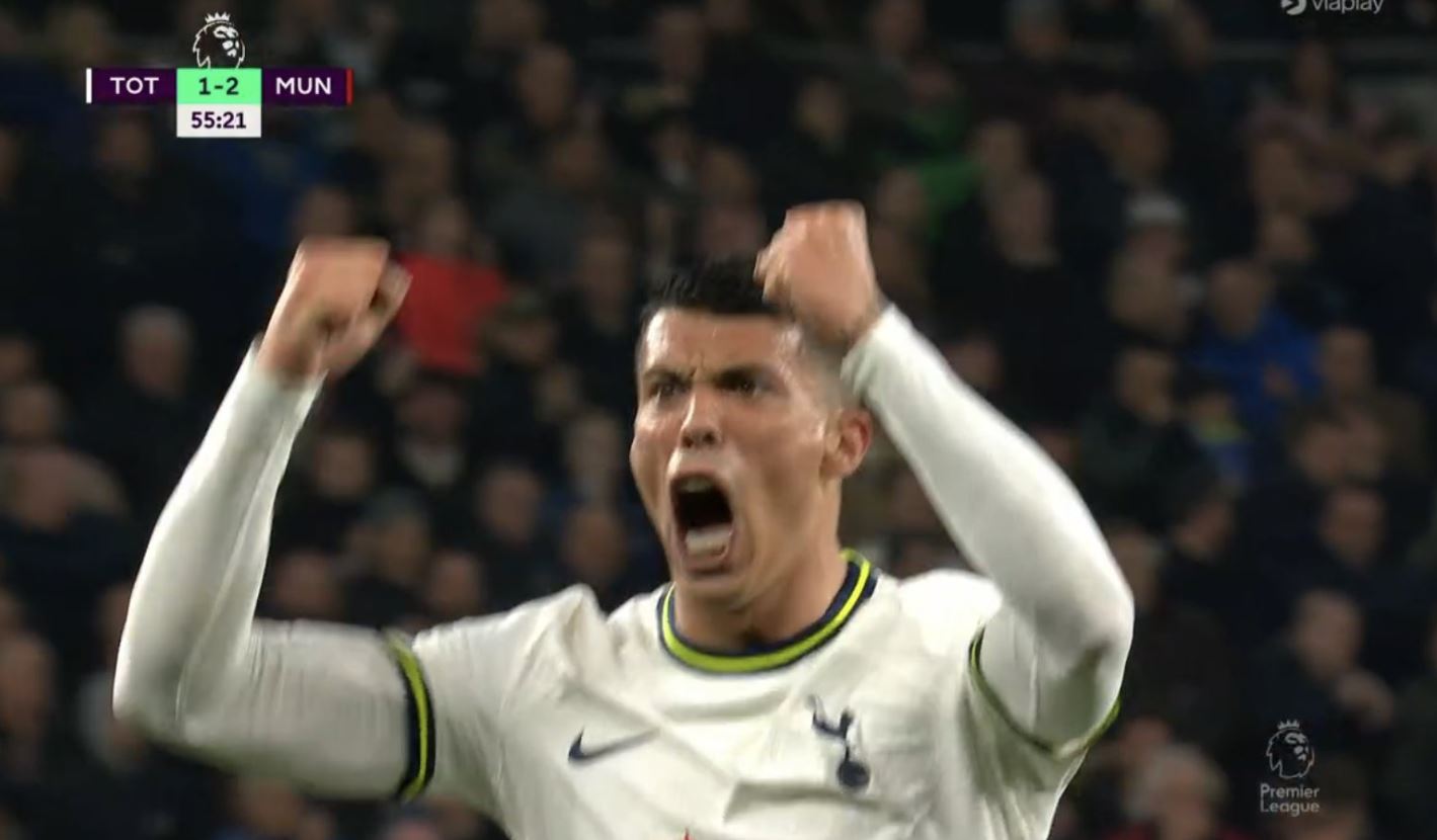 Cztery gole w hicie Premier League! Dwie twarze Tottenhamu w starciu z Manchesterem United [WIDEO]