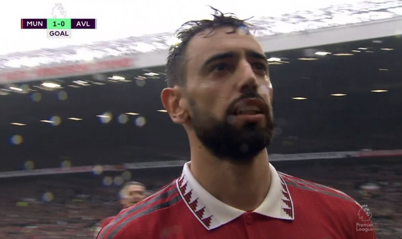 Manchester United przerwał świetną serię Aston Villi. Bruno Fernandes dał zwycięstwo ekipie Ten Haga [WIDEO]