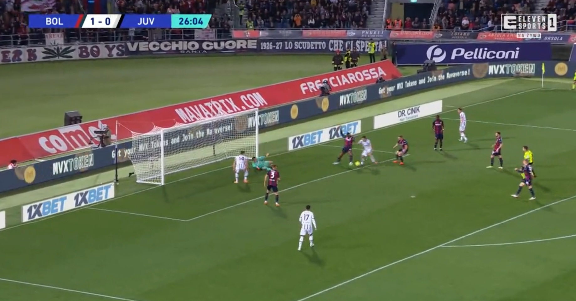 Fenomenalne interwencje Skorupskiego, gol i zmarnowany karny Milika! Remis w "polskim" meczu Serie A [WIDEO]