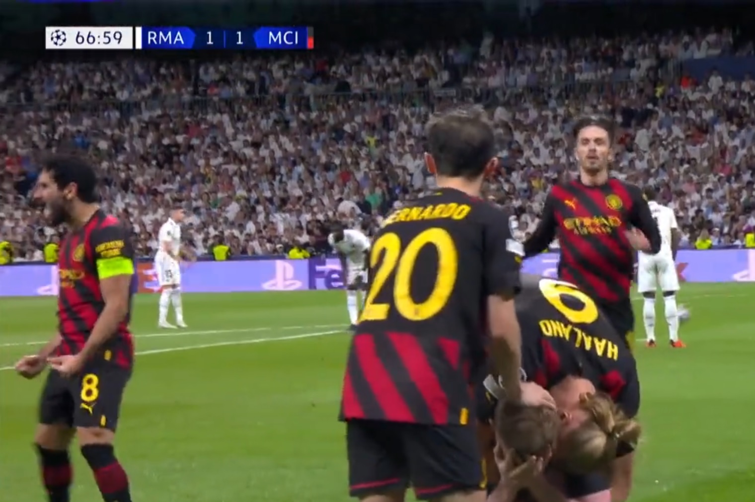 Cudowne gole Viniciusa i De Bruyne w hicie Ligi Mistrzów! Real Madryt postawił się Manchesterowi City! [WIDEO]