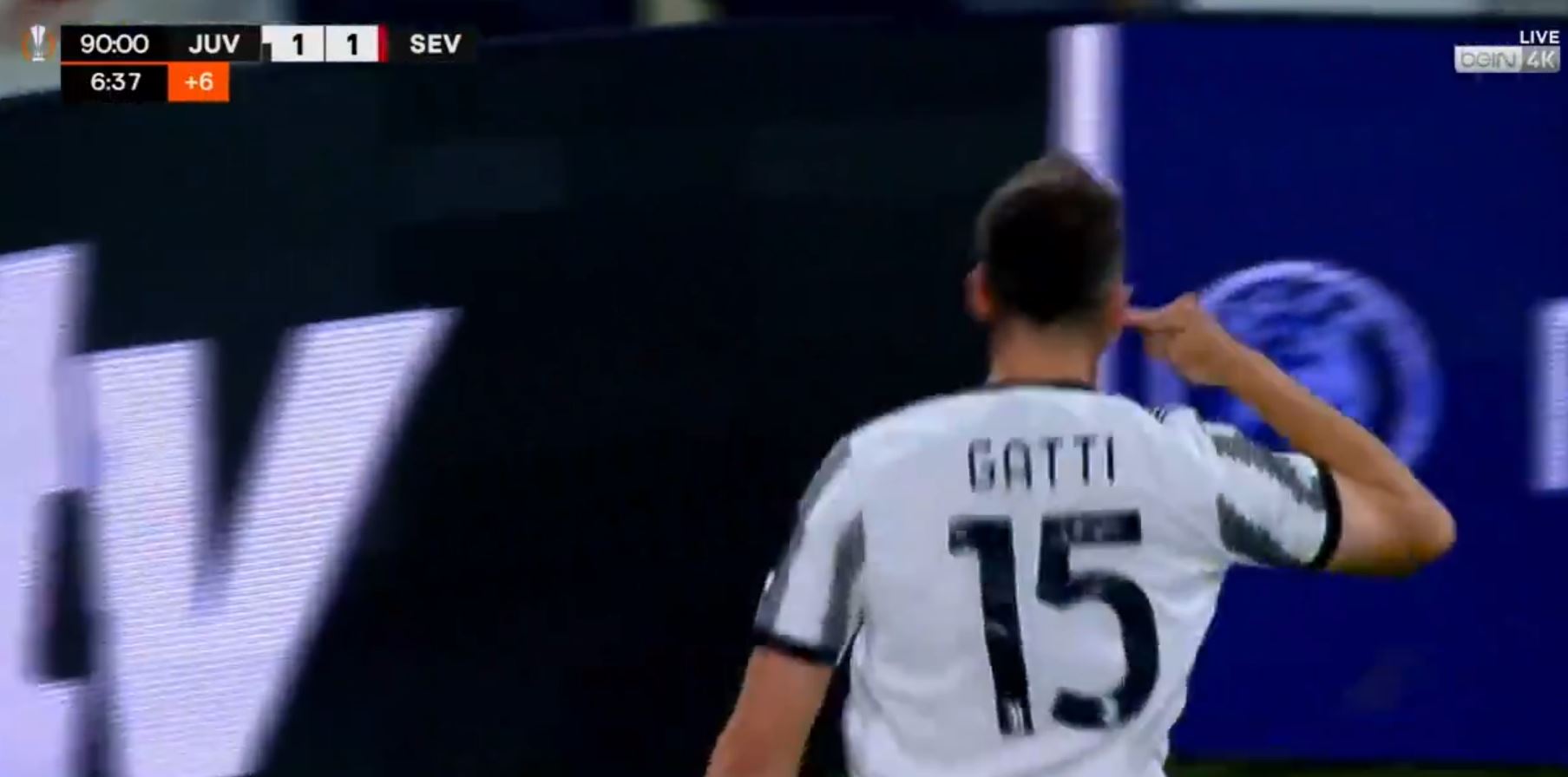 Gol w 97. minucie uratował Juventus przed porażką! "Stara Dama" rzutem na taśmę zremisowała z Sevillą [WIDEO]