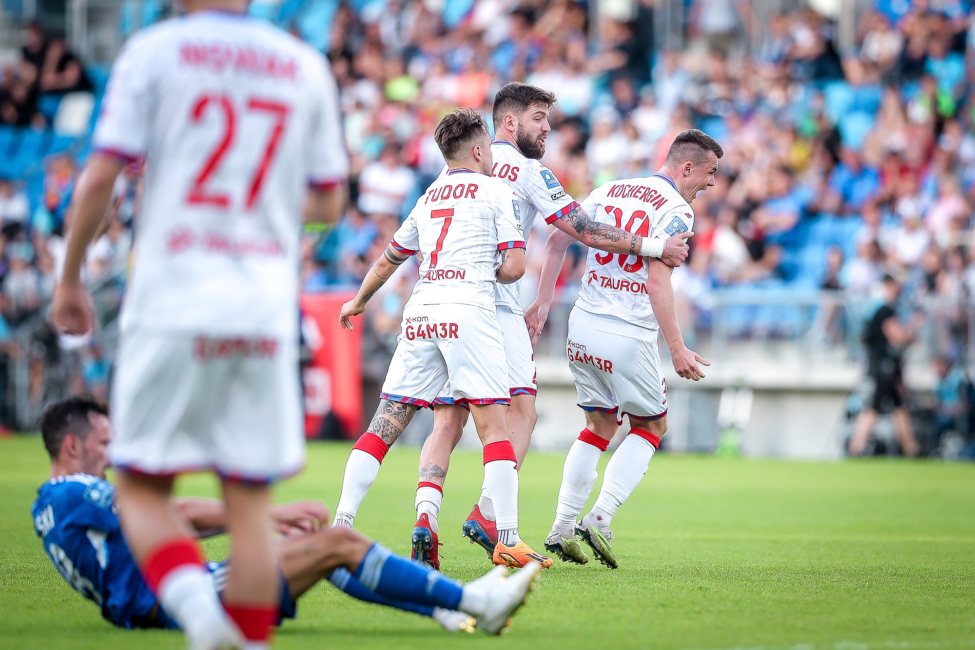 Raków przegrał ważny sparing po golu w samej końcówce. Mistrzowie Polski postawili się Slavii Praga