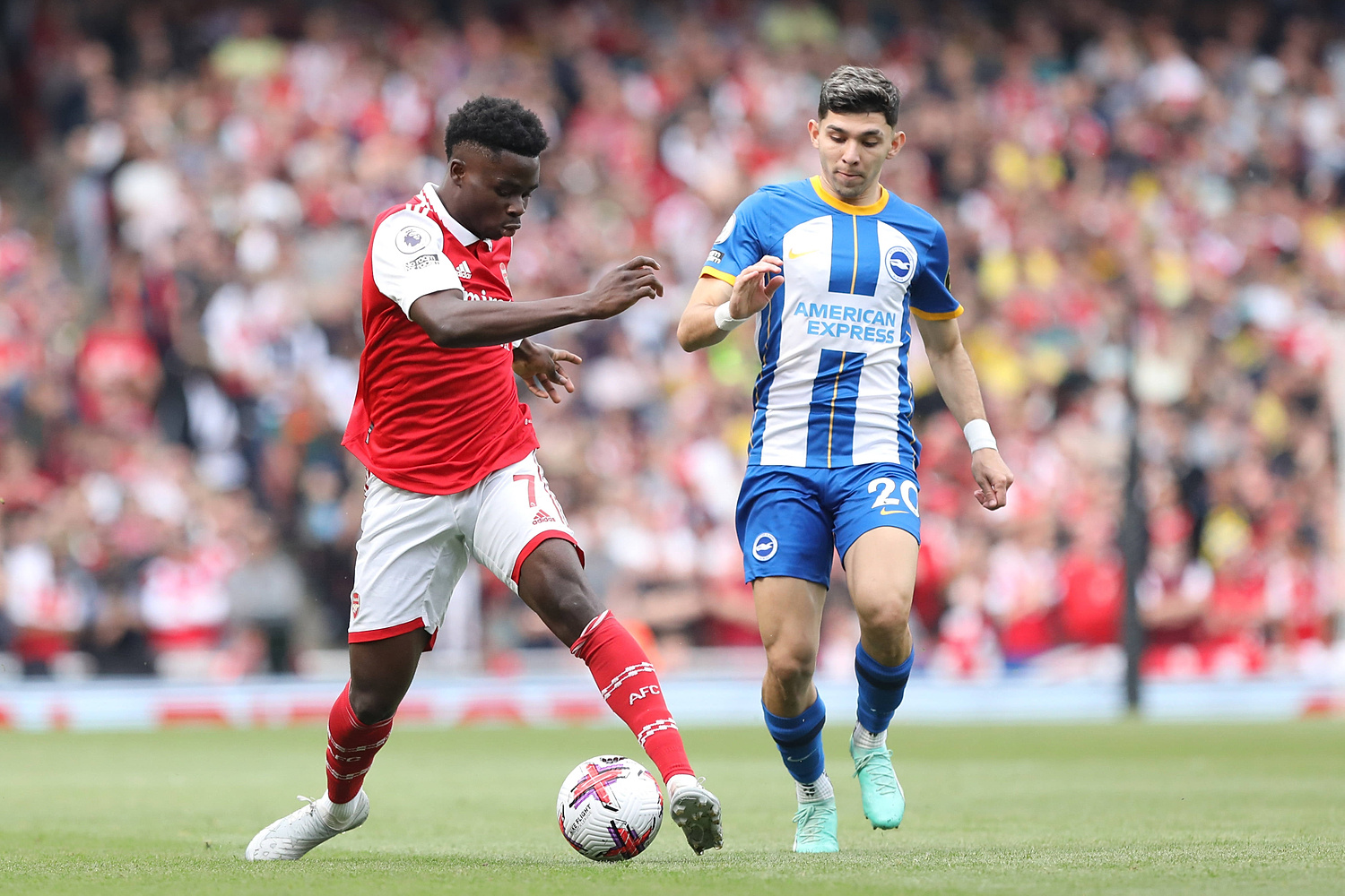 Bukayo Saka pobił rekord legendy Arsenalu. Rewelacyjny skrzydłowy jest nie do zastąpienia