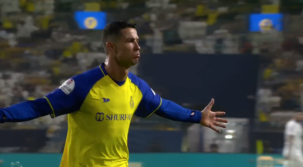 Remontada Al-Nassr w meczu z drużyną Krychowiaka! Co za gol Cristiano Ronaldo! [WIDEO]