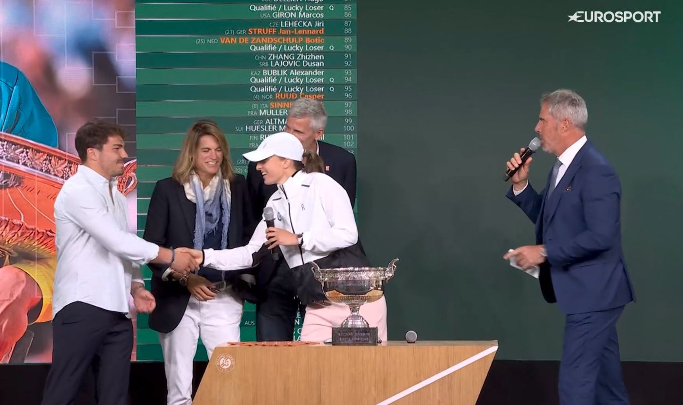 Świątek gwiazdą losowania na Roland Garros. Polka będzie bronić tytułu, zna pierwsze przeciwniczki