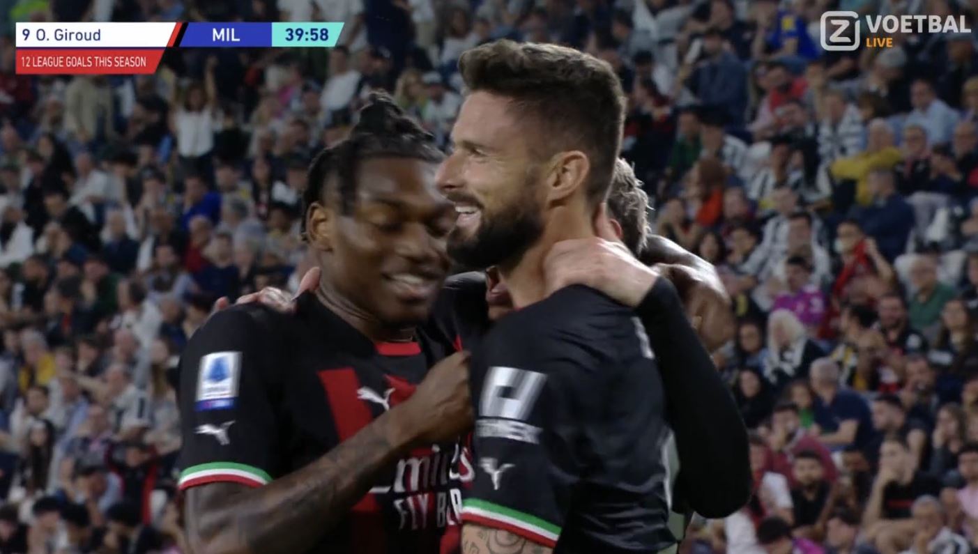 Juventus stracił szanse na Ligę Mistrzów! Bezcenna wygrana Milanu w hicie Serie A, piękny gol Giroud [WIDEO]