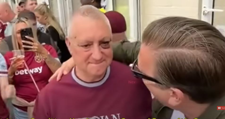 Jak w kilka minut stać się legendą. Kibic bronił rodzin piłkarzy przed chuliganami. "Największy bohater"