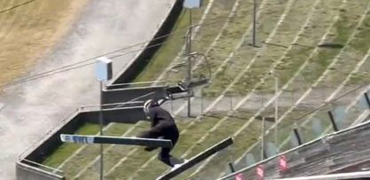 Mrożący krew w żyłach upadek Halvora Egnera Graneruda! Chwile grozy w Lillehammer [WIDEO]