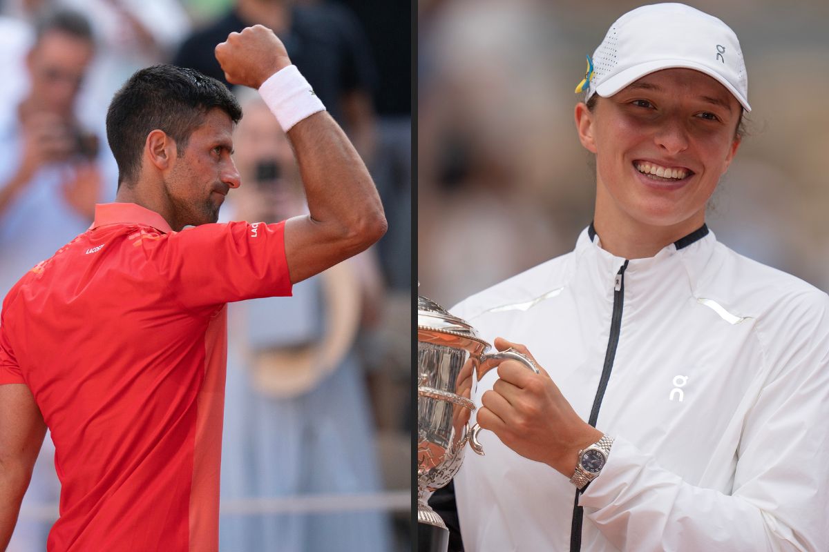 Novak Djoković i Carlos Alcaraz pogratulowali Idze Świątek. Świat tenisa żyje triumfem Polki
