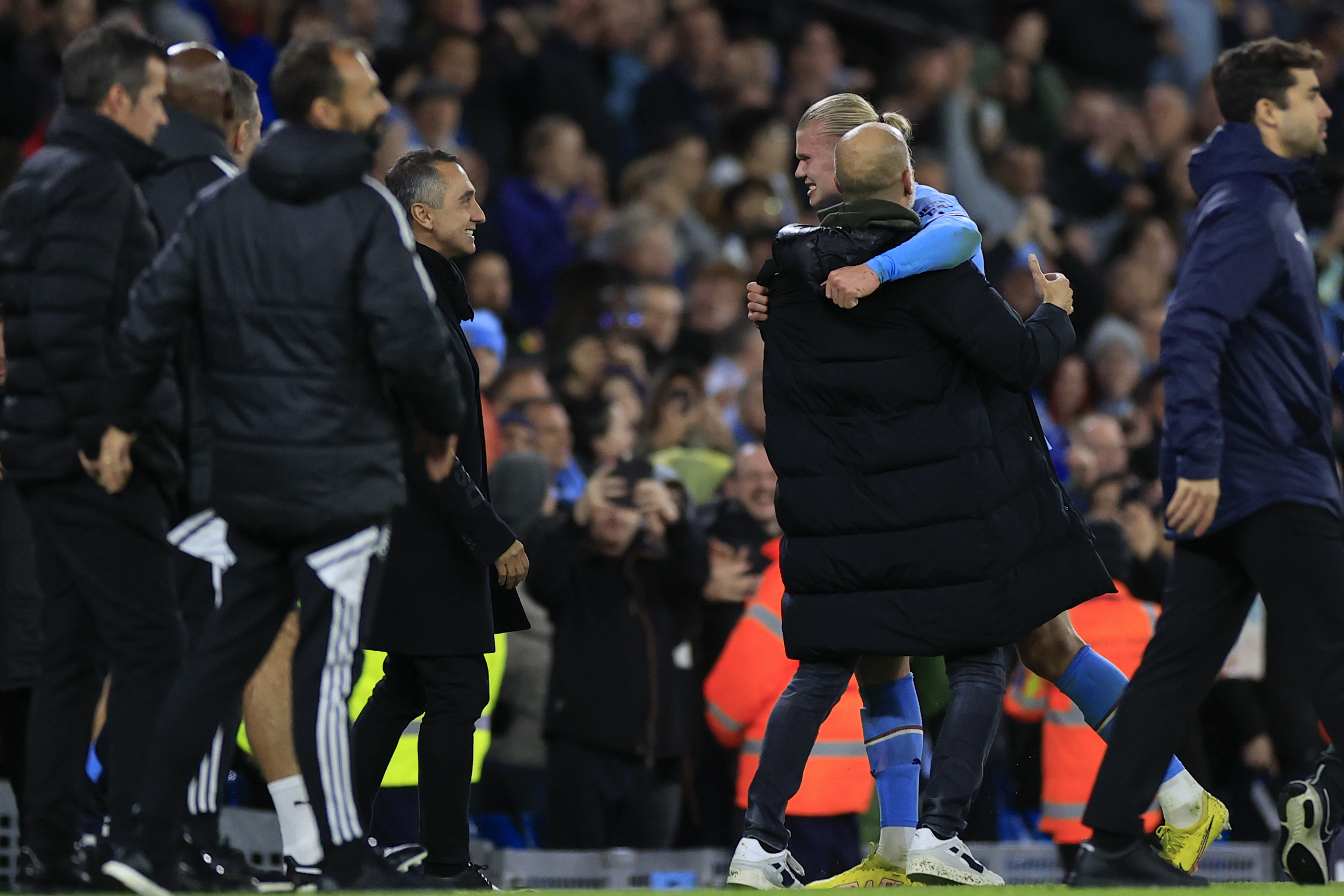Pep Guardiola i Erling Haaland pracowali nad wielkim transferem. "Dzwonili do niego prawie co tydzień"