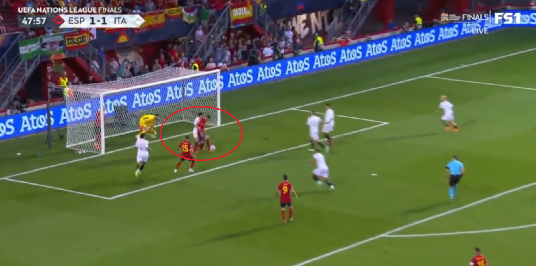 Niewiarygodne pudło w hicie Ligi Narodów! Alvaro Morata nie trafił w bramkę z trzech metrów! [WIDEO]