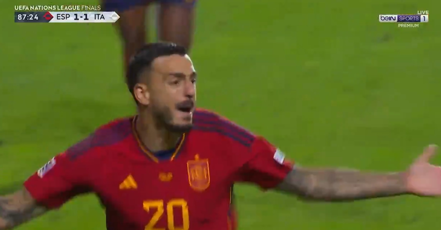 Hiszpania w finale Ligi Narodów! Szczęśliwy gol w końcówce zdecydował o wyniku [WIDEO]