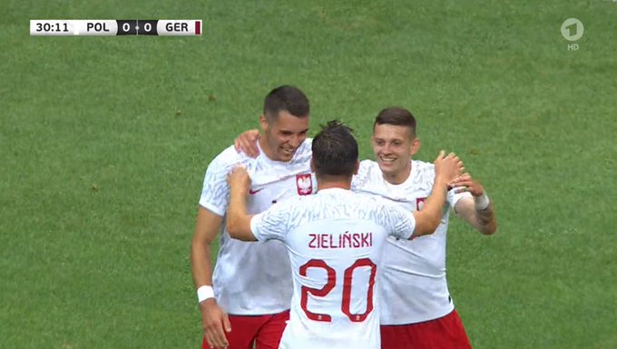 Tak Jakub Kiwior strzelił gola Niemcom! Kapitalne zachowanie reprezentanta Polski [WIDEO]