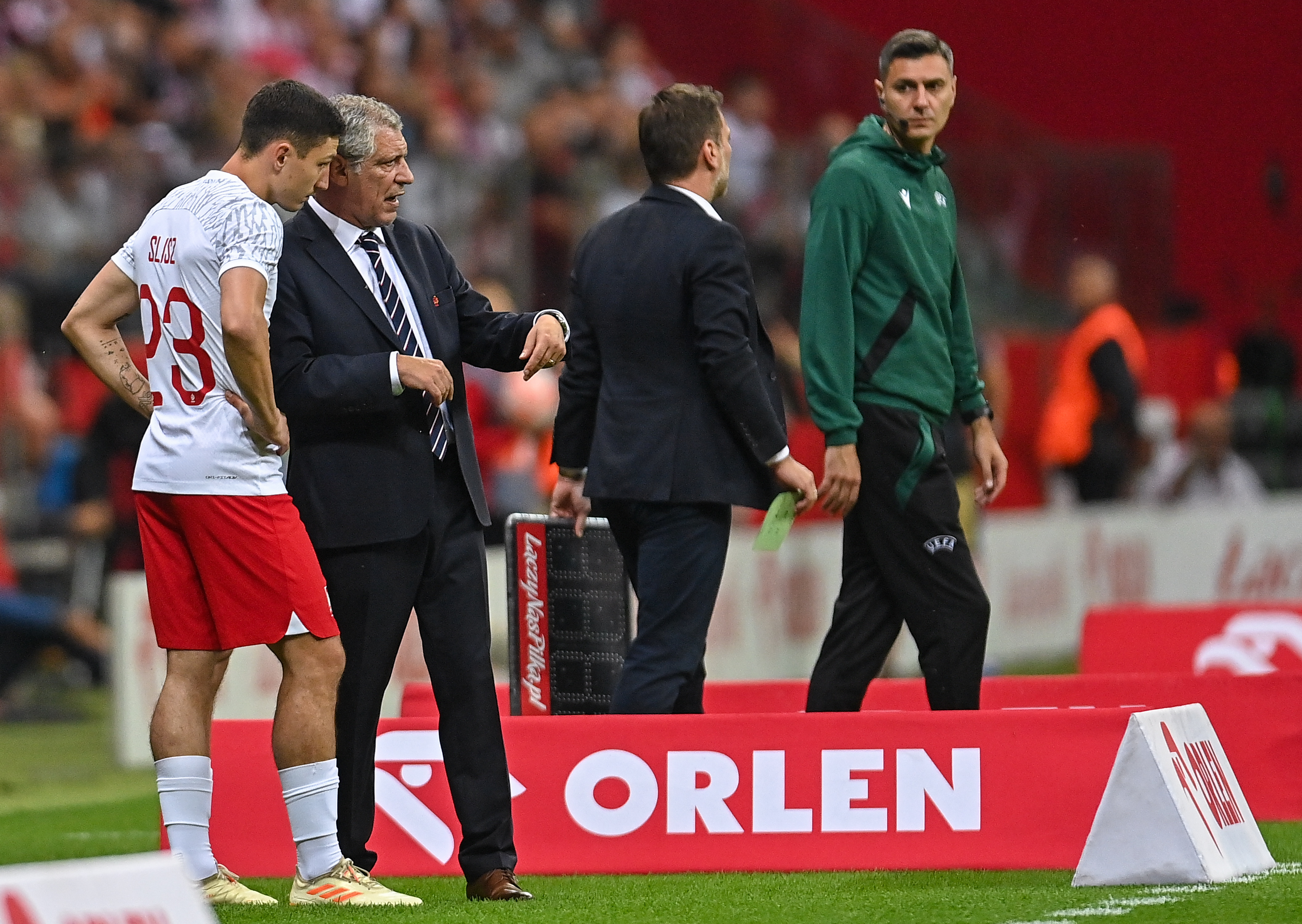 To dlatego Santos zmienił system taktyczny. Zdradził, czym się kierował. "Dopiero lepiej zaczynam to rozumieć"