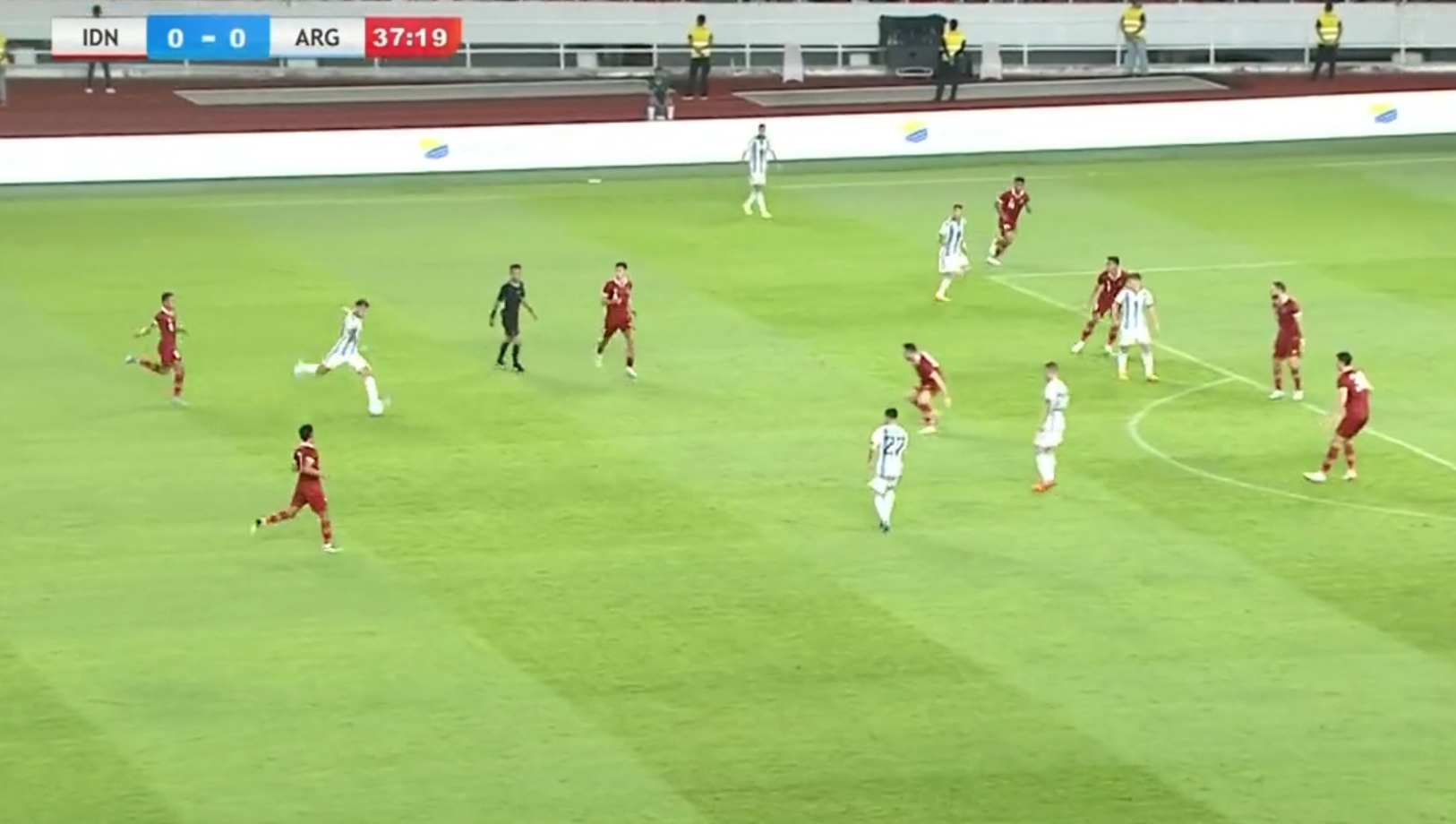 Piękny gol w meczu Argentyny, to była prawdziwa bomba! Mistrzowie świata odnieśli kolejne zwycięstwo [WIDEO]