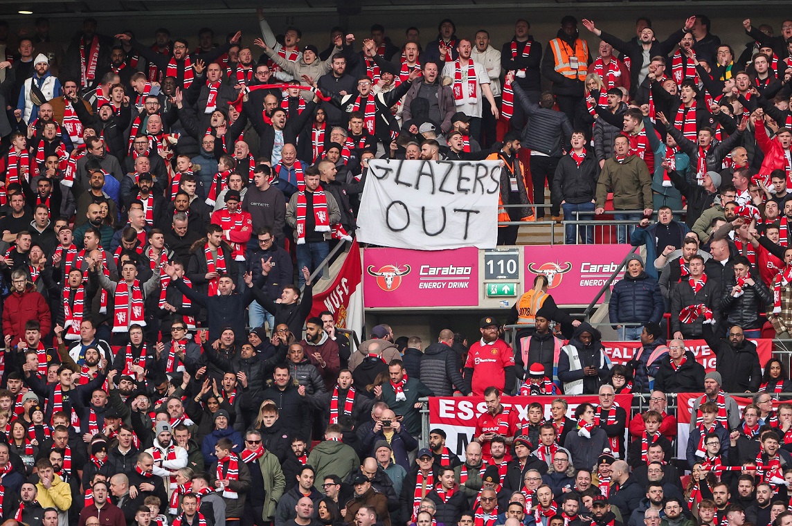 Kibice Manchesteru United pokrzyżowali plany właścicieli. Kolejny głośny protest przeciwko Glazerom [WIDEO]