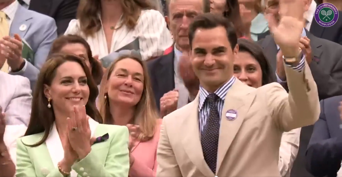 Poruszające powitanie Federera na Wimbledonie. Kibice złożyli hołd Szwajcarowi [WIDEO]