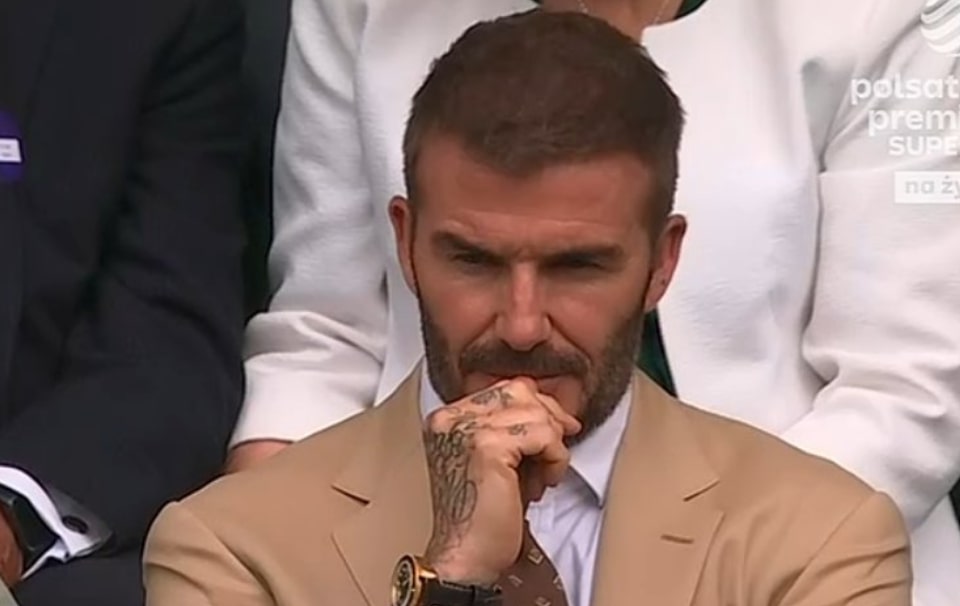 David Beckham spełnił marzenie gwiazdy tenisa. "Nie mogłam się doczekać"
