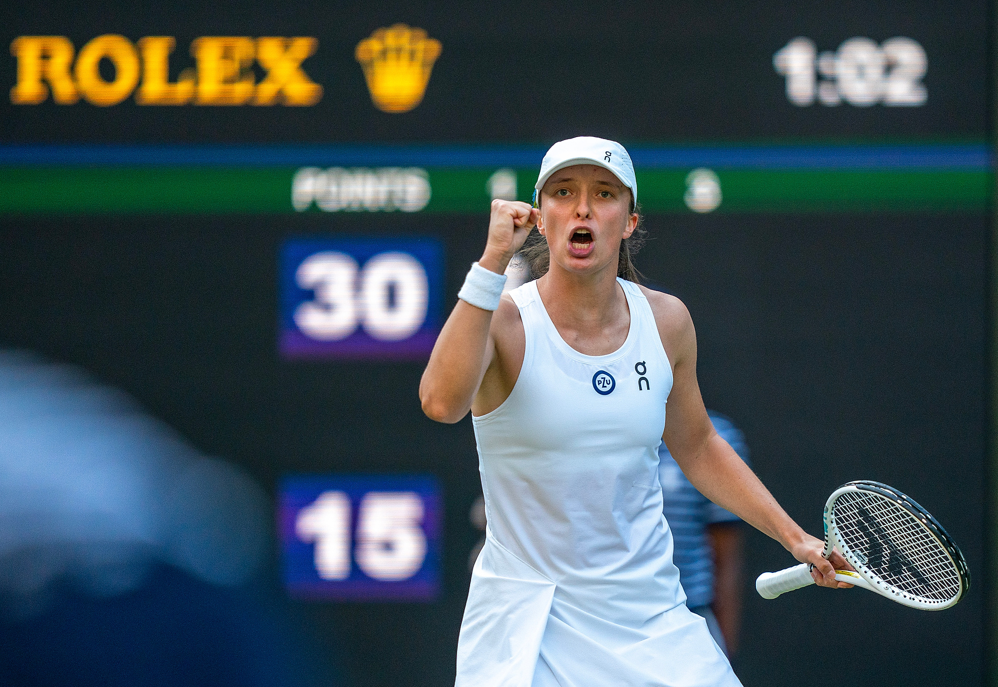 Iga Świątek w ćwierćfinale Wimbledonu! Polka obroniła dwie piłki meczowe i wygrała szalone spotkanie [WIDEO]