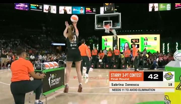 Koszykarka przebiła topowych zawodników NBA. Występ na miarę historycznego rekordu [WIDEO]