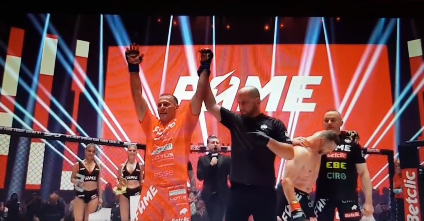 Wielokrotny reprezentant Polski zaskoczył na Fame MMA. Błyskawiczne skończenie przed czasem [WIDEO]