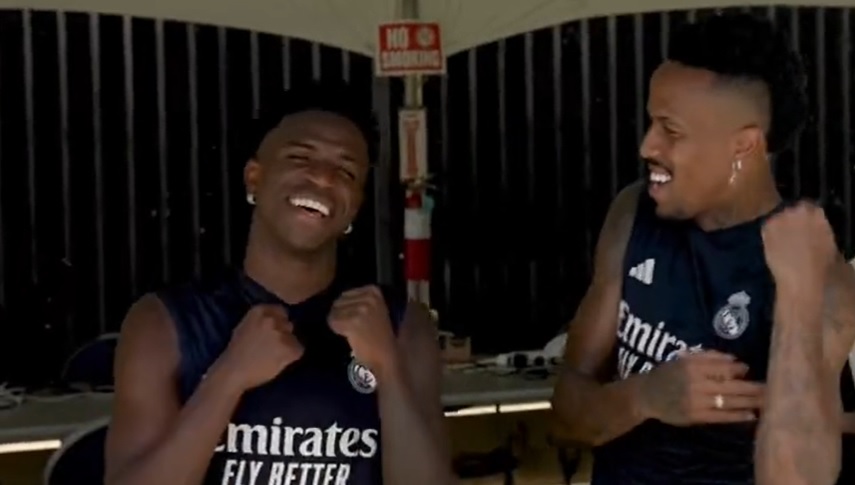 Vinicius Junior boksuje z byłym mistrzem UFC. "No dalej, to wszystko?" [WIDEO]