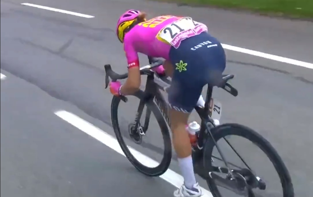 Kapitalny wyczyn polskiej kolarki. Przez chwilę była liderką Tour de France. Wygrała klasyfikację [WIDEO]