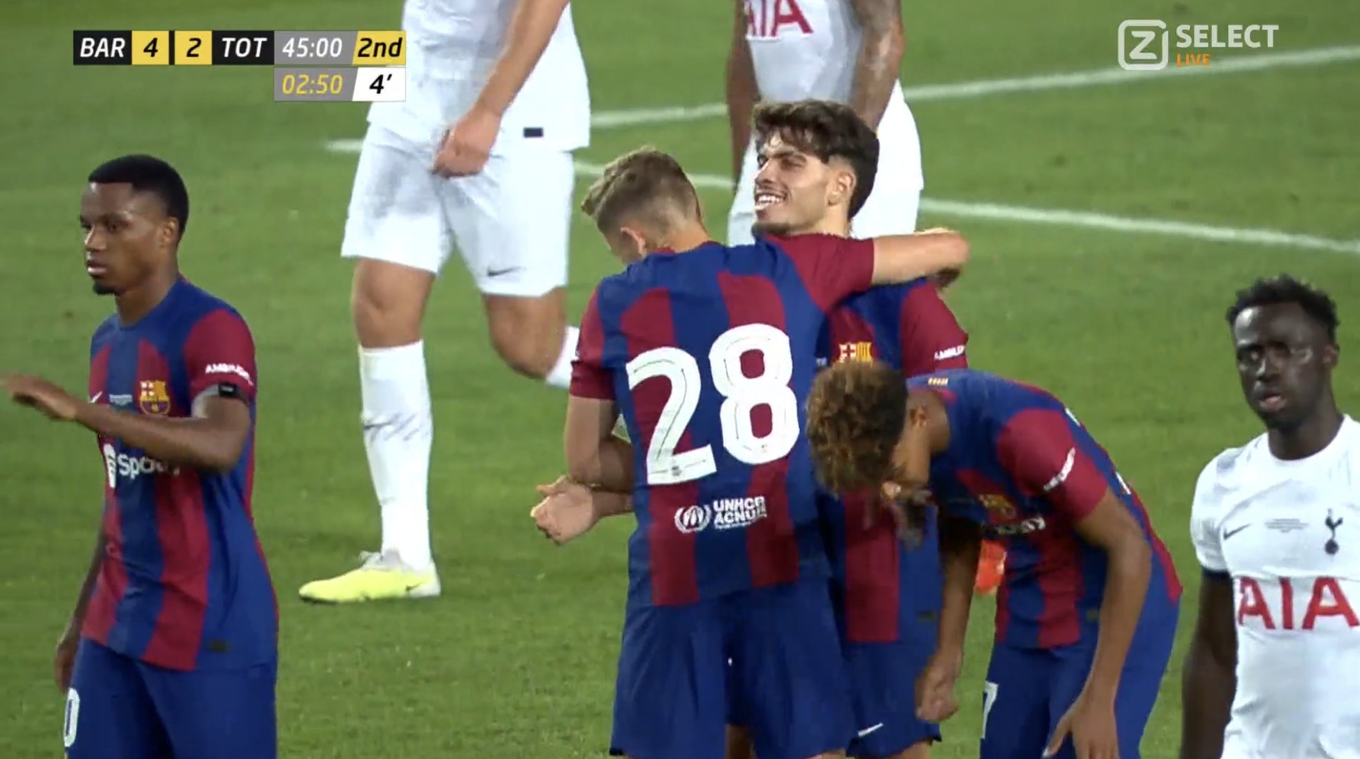 FC Barcelona pokonała Tottenham w meczu o trofeum! Genialna końcówka w wykonaniu "Blaugrany" [WIDEO]