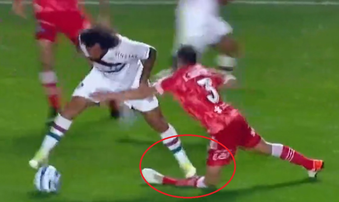 Marcelo ukarany po zdewastowaniu nogi rywala. Są konsekwencje dla Brazylijczyka