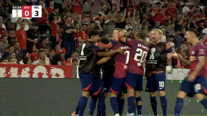 RB Lipsk zdeklasował Bayern w Superpucharze Niemiec! Spektakularny występ Daniego Olmo [WIDEO]