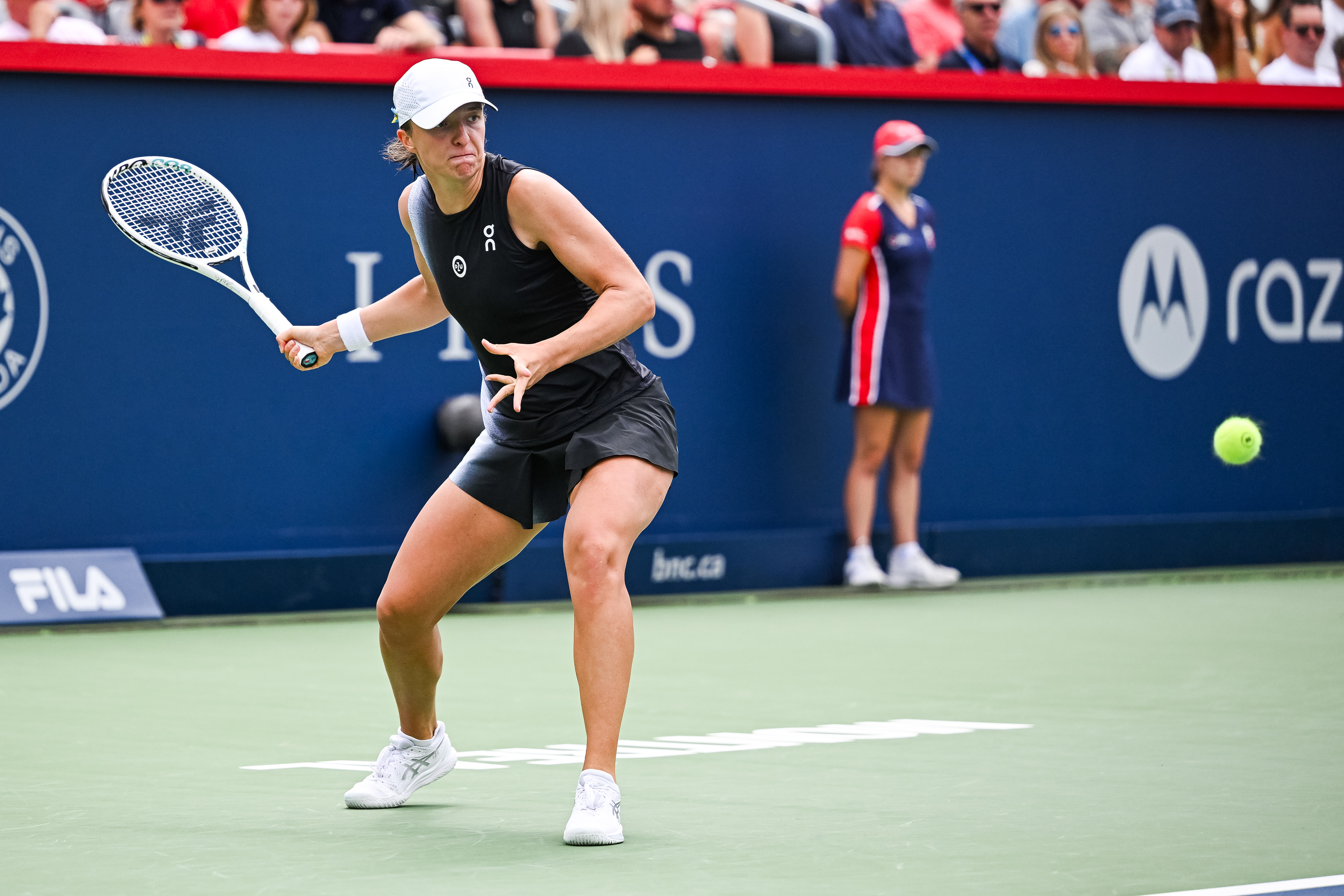 Iga Świątek - Rebecca Peterson gdzie oglądać dzisiaj? Transmisja na żywo i stream online z 1. rundy US Open