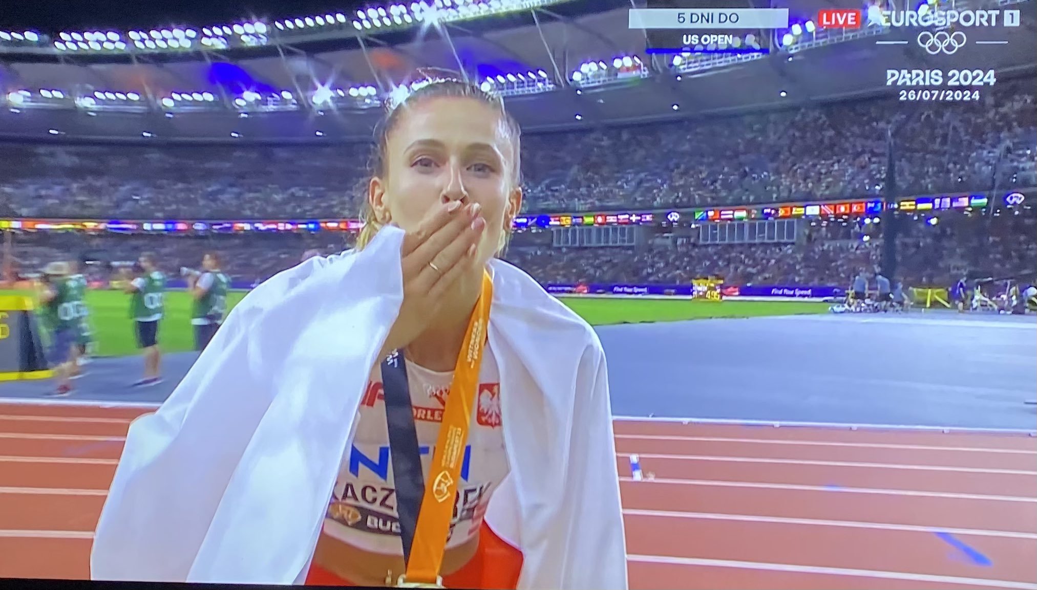 "Medal, który wydawał się nierealny". Twitter w euforii po sukcesie Natalii Kaczmarek