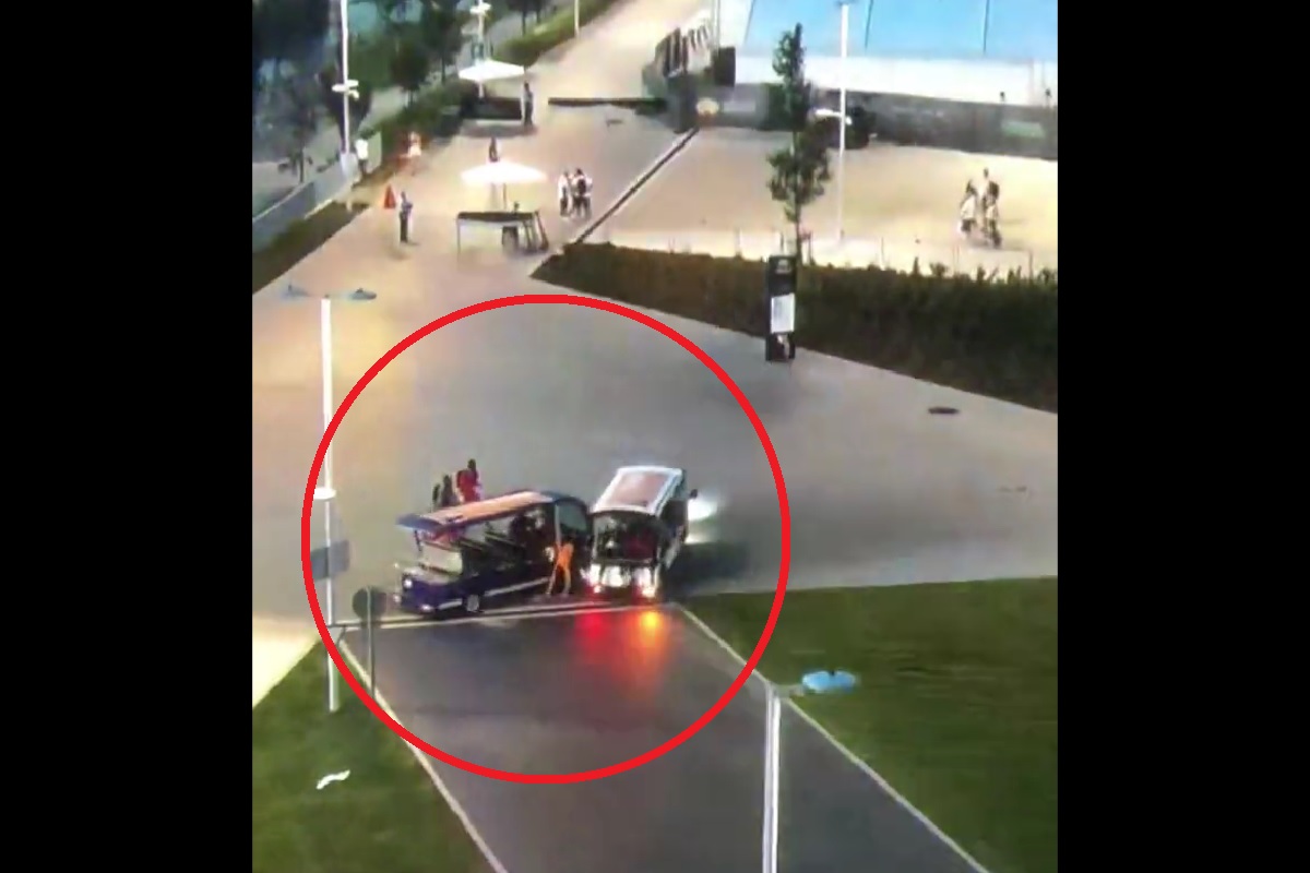 Lekkoatleci poszkodowani w kuriozalnym wypadku. Ucierpieli na chwilę przed startem [WIDEO]
