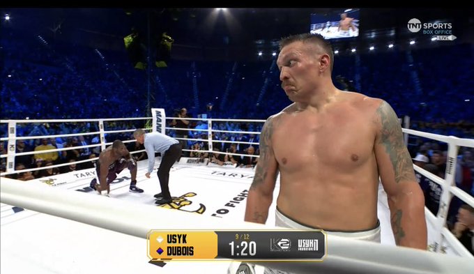 Ołeksandr Usyk znokautował Daniela Dubois! Mistrz obronił pasy w fantastycznym stylu [WIDEO]