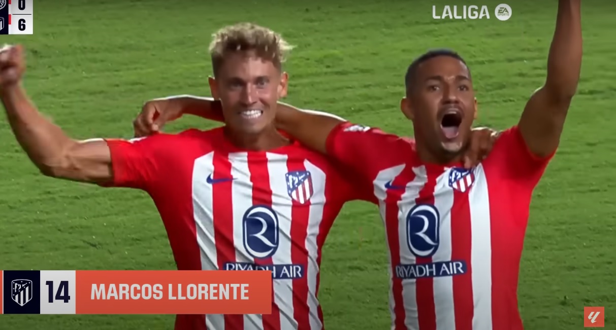 Spektakularne zwycięstwo Atletico Madryt. Gol za golem ekipy Diego Simeone [WIDEO]