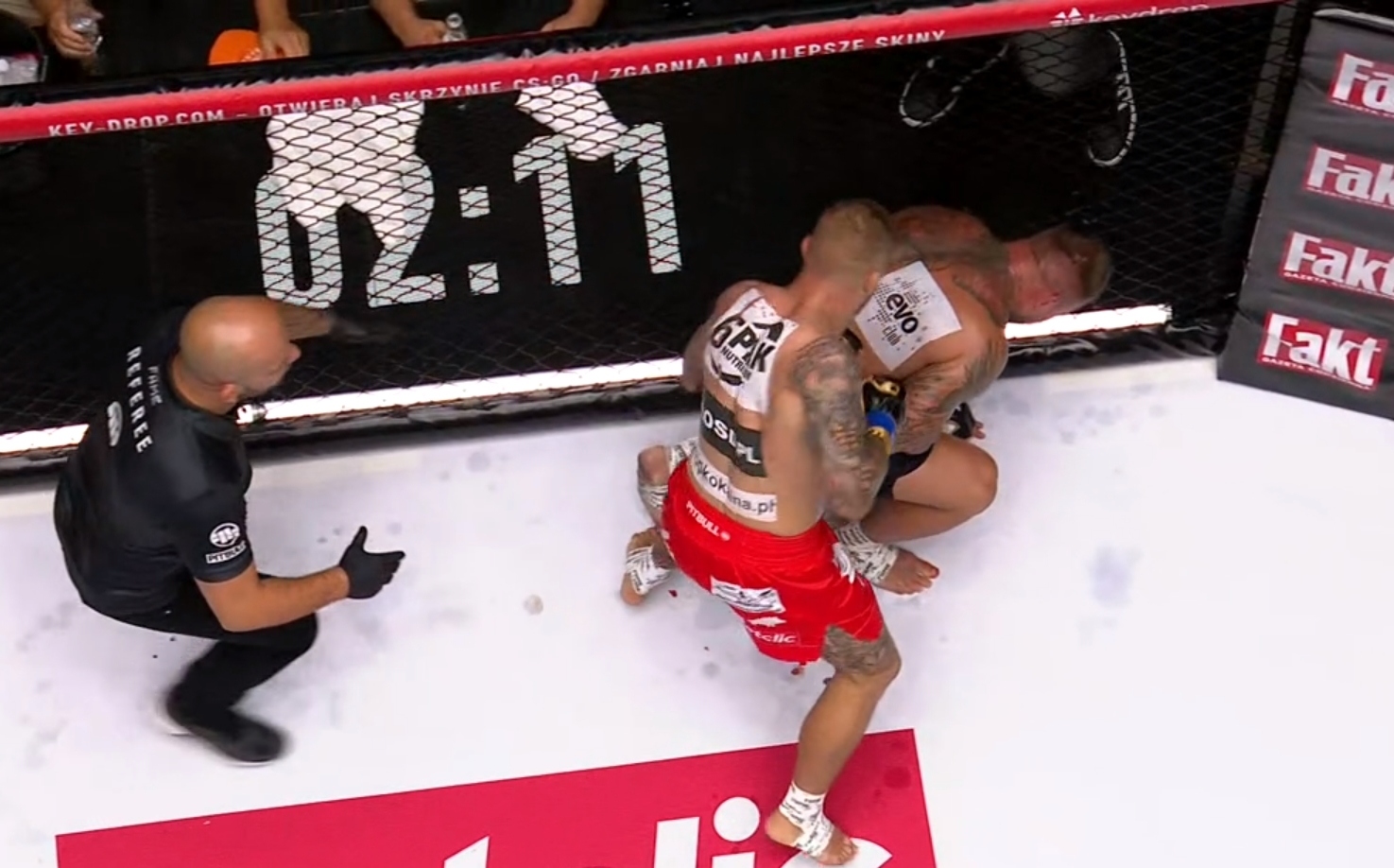 Fenomenalny nokaut na Fame MMA! Były mistrz KSW zrobił show, rozbił znienawidzonego rywala