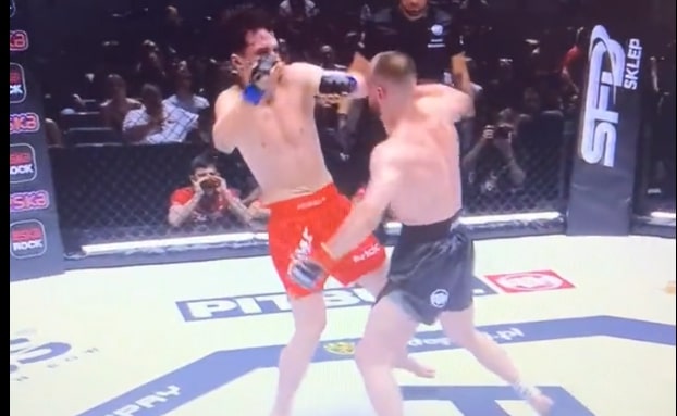 Znany streamer popisał się potężnym nokautem. Jeden z najlepszych na Fame MMA 19, rywal na kolanach [WIDEO]