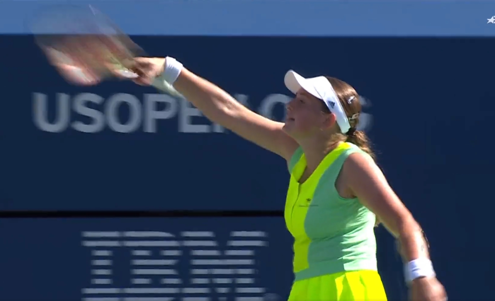 Rywalka Igi Świątek wyrzuciła kibica z trybun. Wielkie zamieszanie na US Open [WIDEO] 