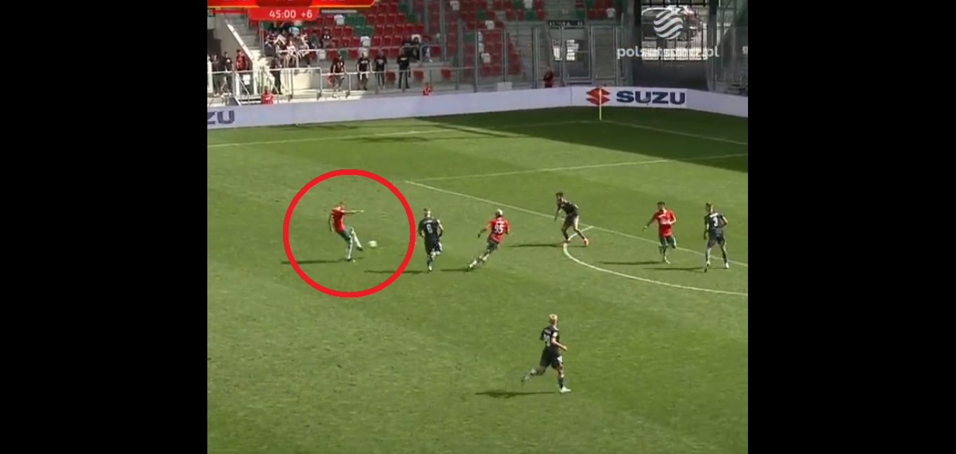 Cudowny gol w Fortuna 1. Lidze! Lechia Gdańsk przyjęła pięć goli w Sosnowcu [WIDEO]