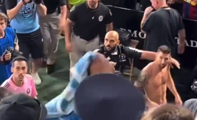 Kibic zaatakował Leo Messiego. Niebezpieczna sytuacja po zwycięstwie Interu Miami [WIDEO]