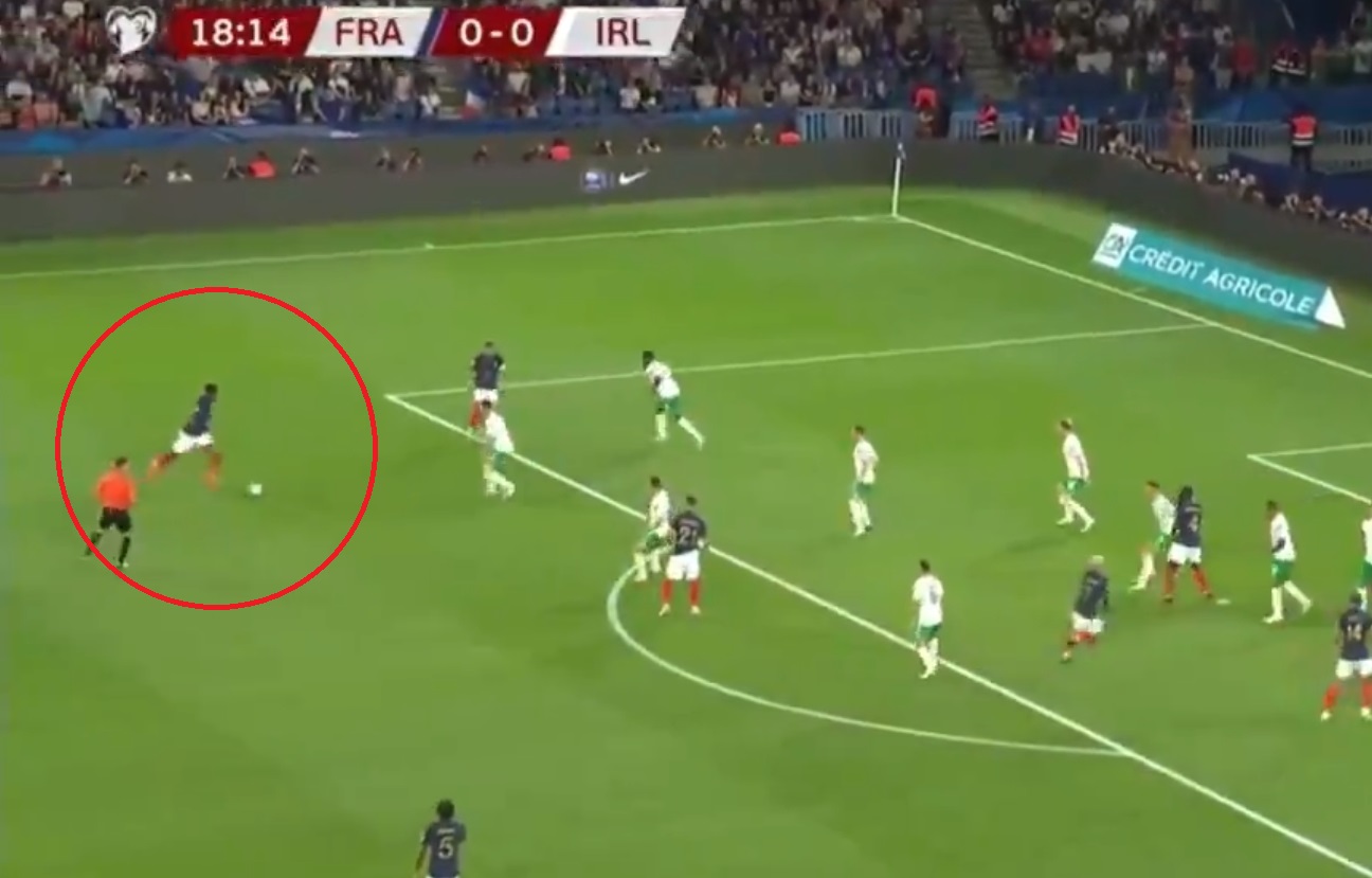 Kapitalne trafienie w meczu Francji. Faworyt o krok od wyjazdu na EURO 2024 [WIDEO]
