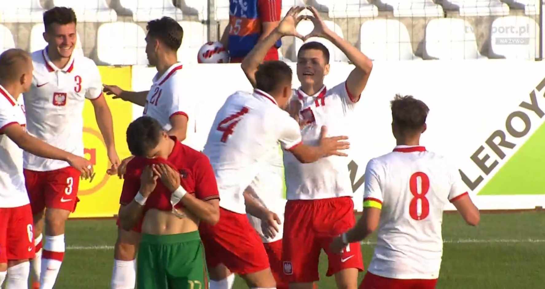 Popisowy występ reprezentacji Polski do lat 20. Biało-czerwoni zdeklasowali Portugalię [WIDEO]